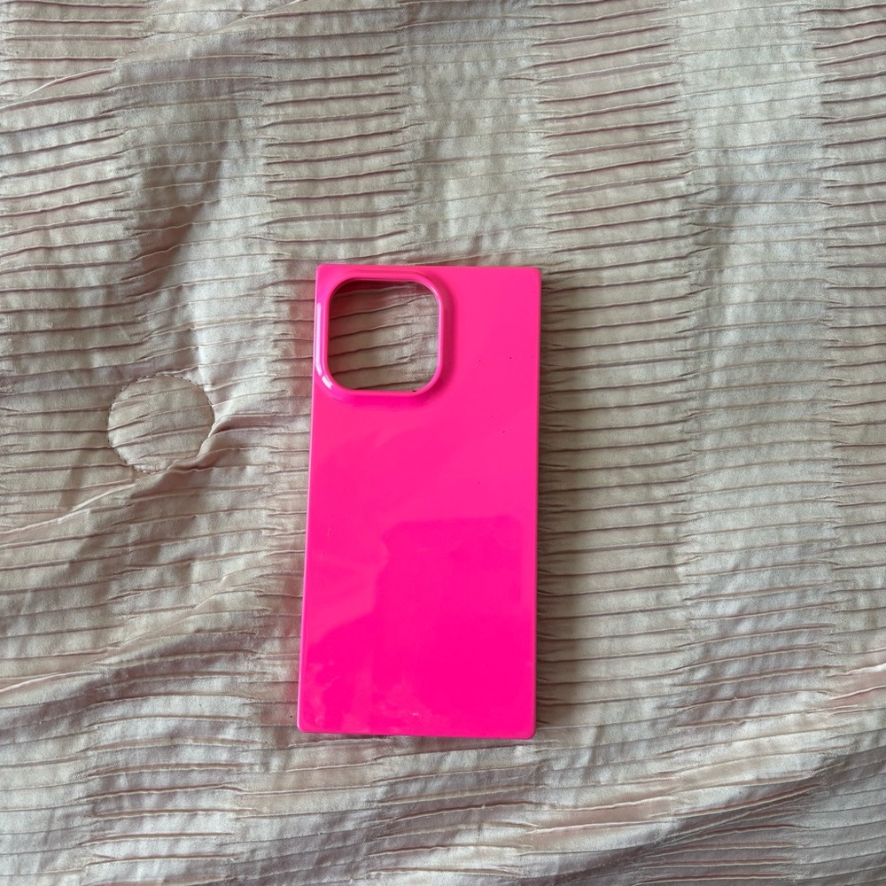 iPhone 15 ProMax Pink Case